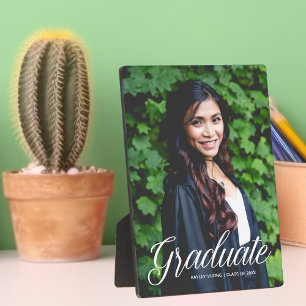 Plaque Photo Chic Graduate Photo 2025 Graduation Keepsaké cadea