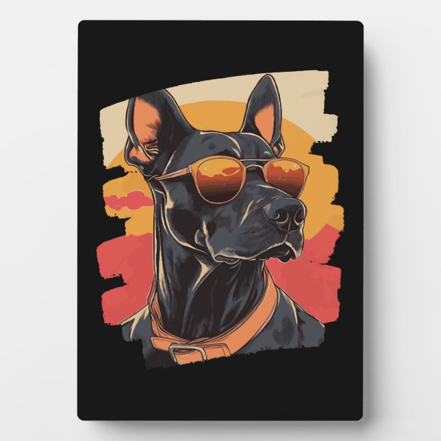 Plaque Photo Chien      (Devant)