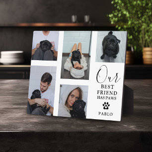 Plaque Photo Chien Best Friend' Animal Grille photo Keepsaké Ca