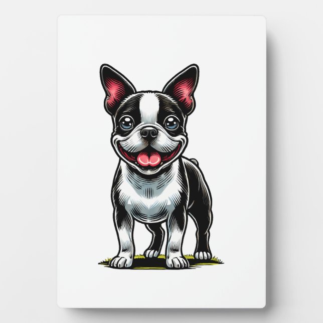 Plaque Photo Chien Sweet Bustie (Devant)