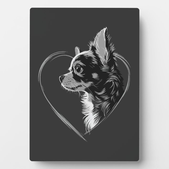 Plaque Photo Chihuahua      (Devant)