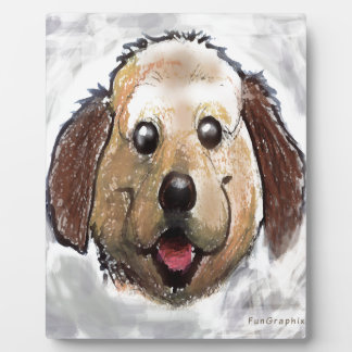 Plaque Photo Chiot