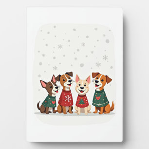 Plaque Photo Chœur de Noël des Terriers