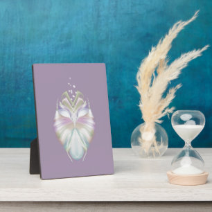 Plaque Photo Chouette Oracle Pastel Purple