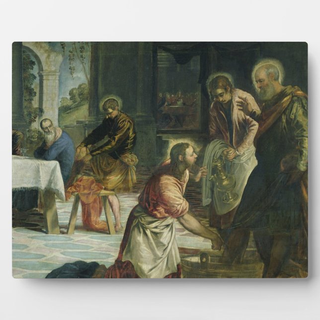 Plaque Photo Christ Washing the Disciples' Feet, c.1547 (Devant)