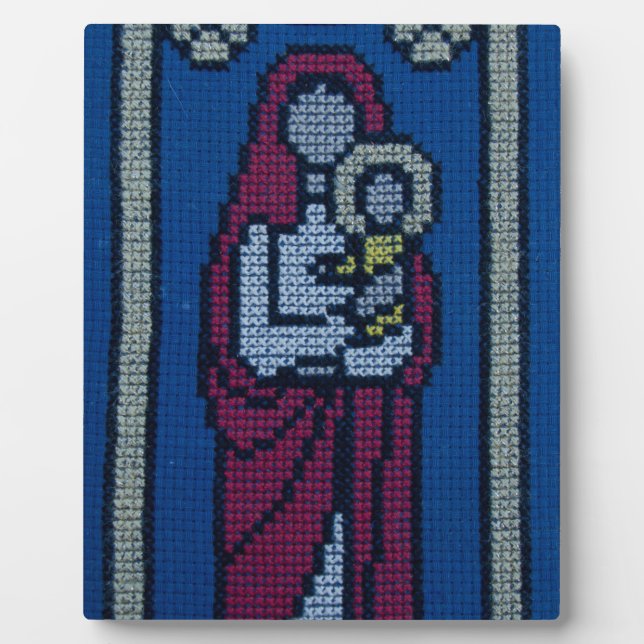 Plaque Photo Christian embroidery (Devant)