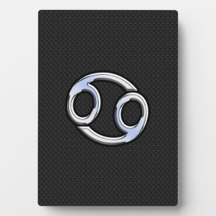 Plaque Photo Chrome Comme Cancer Zodiac Connexion Snake Skin St