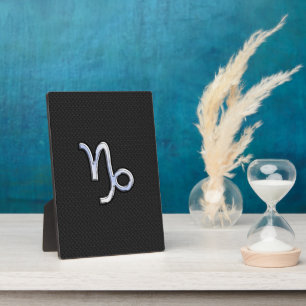 Plaque Photo Chrome Style Capricorn Zodiac Connexion style serp