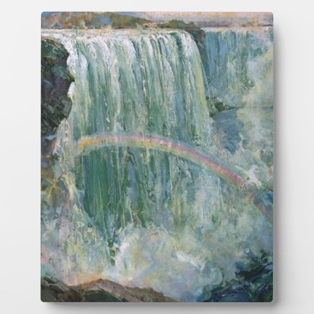 Plaque Photo Chutes vintages du Niagara (Devant)