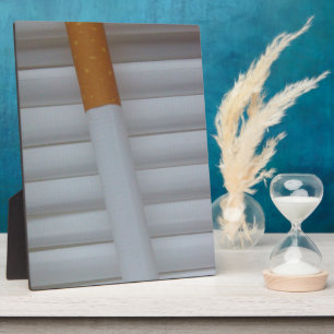 Plaque Photo Cigarettes Fumeurs amusants Arrière - plan