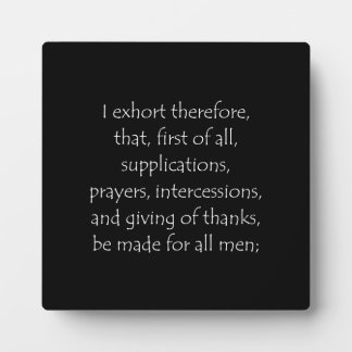 Plaque Photo Citation 1 Timothée 2 1