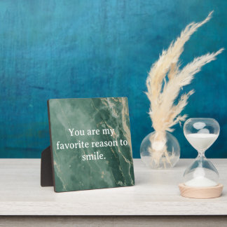 Plaque Photo Citation romantique personnalisée Imprimer - Raiso