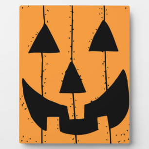 Plaque Photo Citrouille HALLOWEEN