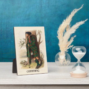 Plaque Photo Clan Cumming Clans of Scotland par R. R. McIan