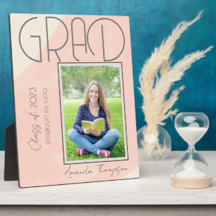 Plaque Photo Classe Abstraite de 2023 Keepsaké Graduate Photo P