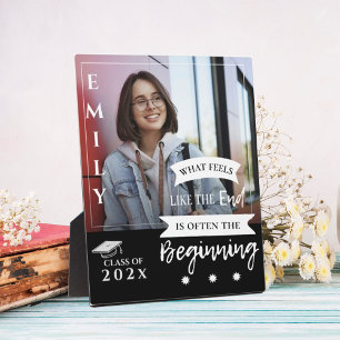 Plaque Photo Classe De 2024 Citer Photo Graduation Faire-part