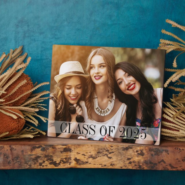 Plaque Photo Classe de fin d'études de 2024 Photo (Côté)