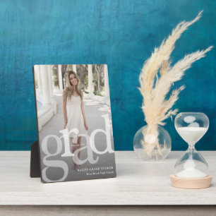 Plaque Photo Classe de superposition GRAD moderne Année Diplôme