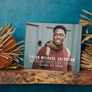 Plaque Photo Classe moderne de 2023 Diplôme sur mesure