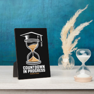 Plaque Photo Classe supérieure de 2025 Compte à rebours pour le