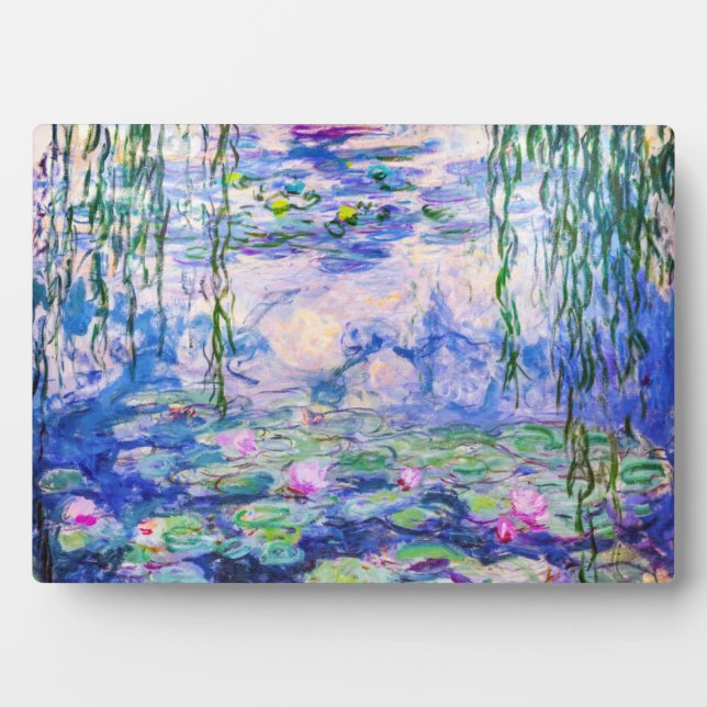 Plaque Photo Claude Monet - Nymphéas / Nymphéas 1919 (Devant)
