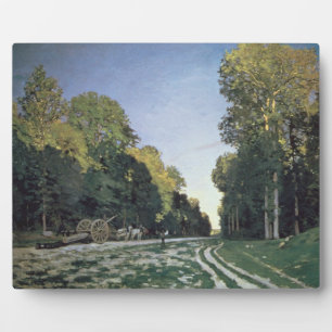 Plaque Photo Claude Monet Route de Chailly, Fontainebleau