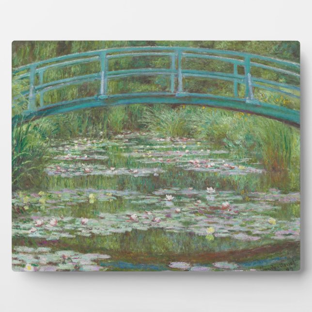 Plaque Photo Claude Monet | The Japanese Footbridge, 1899 (Devant)