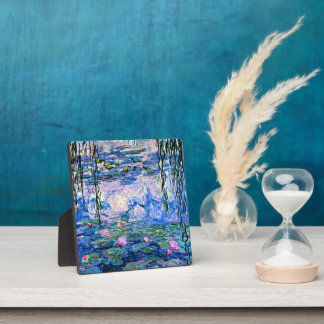 Plaque Photo Claude Monet - Water Lilies, 1919,