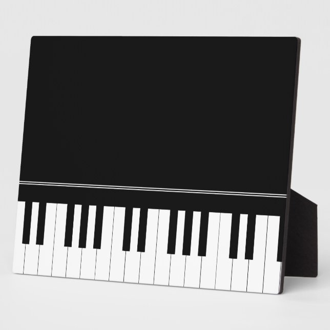 Plaque Photo Clavier pour piano (Côté)