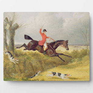 Plaque Photo Clearing a Ditch, 1839 (huile sur panneau)