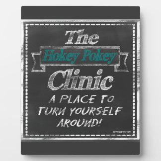 Plaque Photo Clinique Hokey Pokey