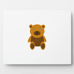 Plaque Photo Clipart Brown d'ours de nounours