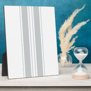 Plaque Photo Cliquez sur Personnaliser pour modifier Gris en co