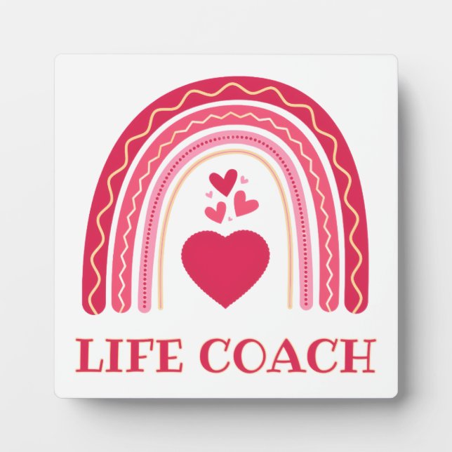 Plaque Photo Coach de vie (Devant)