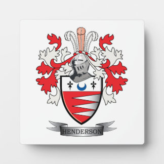 Plaque Photo Coat d'Arms