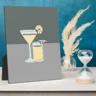 Plaque Photo Cocktails modernes Colorblock