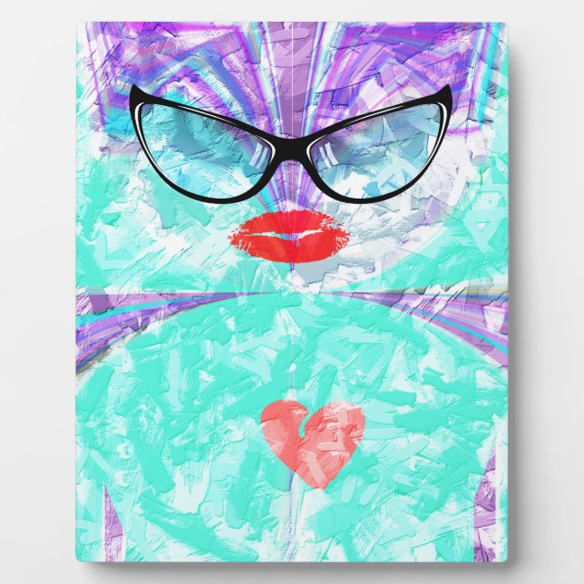 Plaque Photo Coeur parfait (Devant)