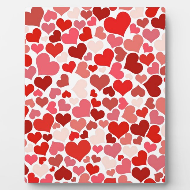 Plaque Photo Coeurs (Devant)