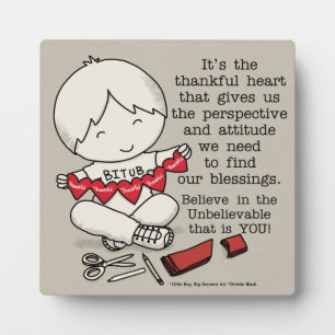 Plaque Photo Coeurs généreux