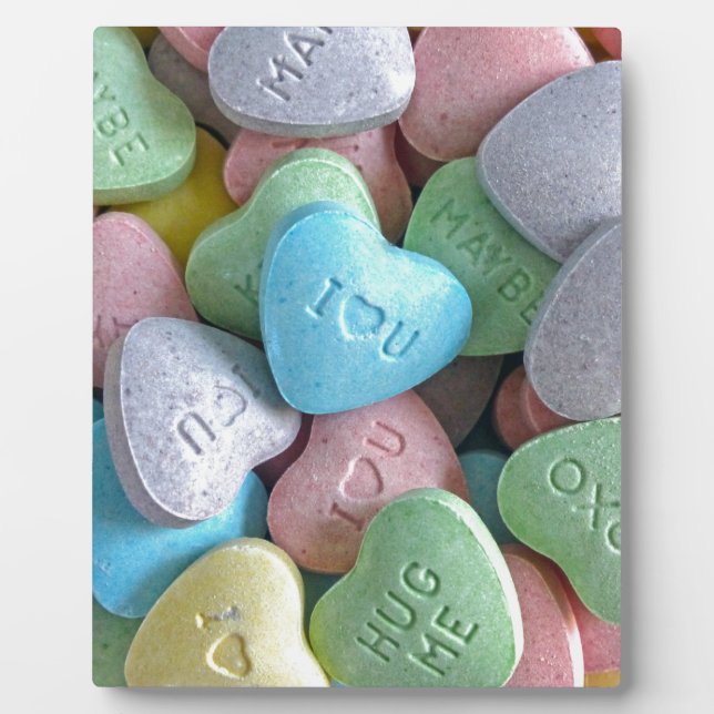 Plaque Photo Coeurs pour votre amour (Devant)