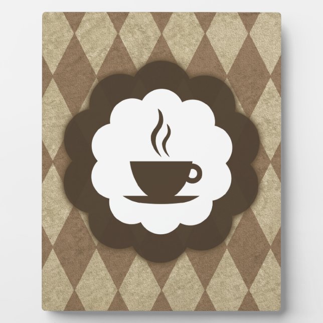 Plaque Photo coffee (Devant)