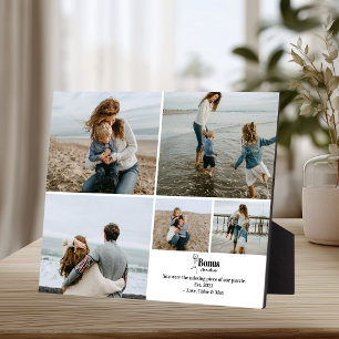 Plaque Photo Collage Bonus Maman 2025