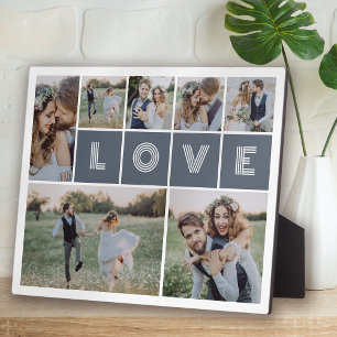 Plaque Photo Collage Multi Photo Couple Amour