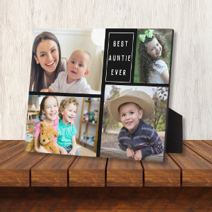 Plaque Photo Collage photo personnalisé 4 meilleures filles jam