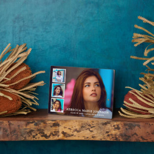 Plaque Photo Collage photo simple Graduation moderne