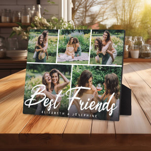 Plaque Photo Collection photo moderne 'Best Friends' 5 Cadeau