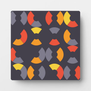 Plaque Photo Coloré, cool, tendance, moderne, art circulaire ur