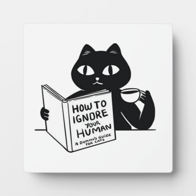 Plaque Photo Comment ignorer votre peuple (Devant)