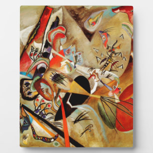 Plaque Photo Composition Abstraite de Kandinsky