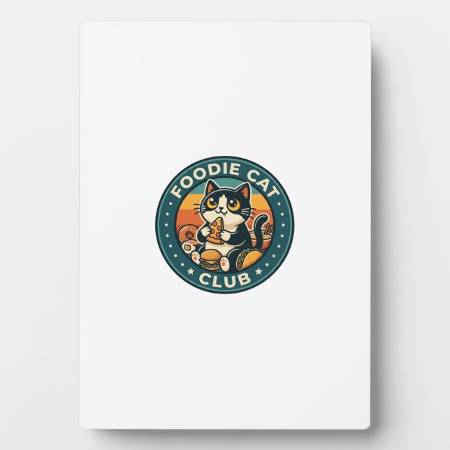 Plaque Photo Conception de chat de nourriture Chaton mignon - C (Devant)